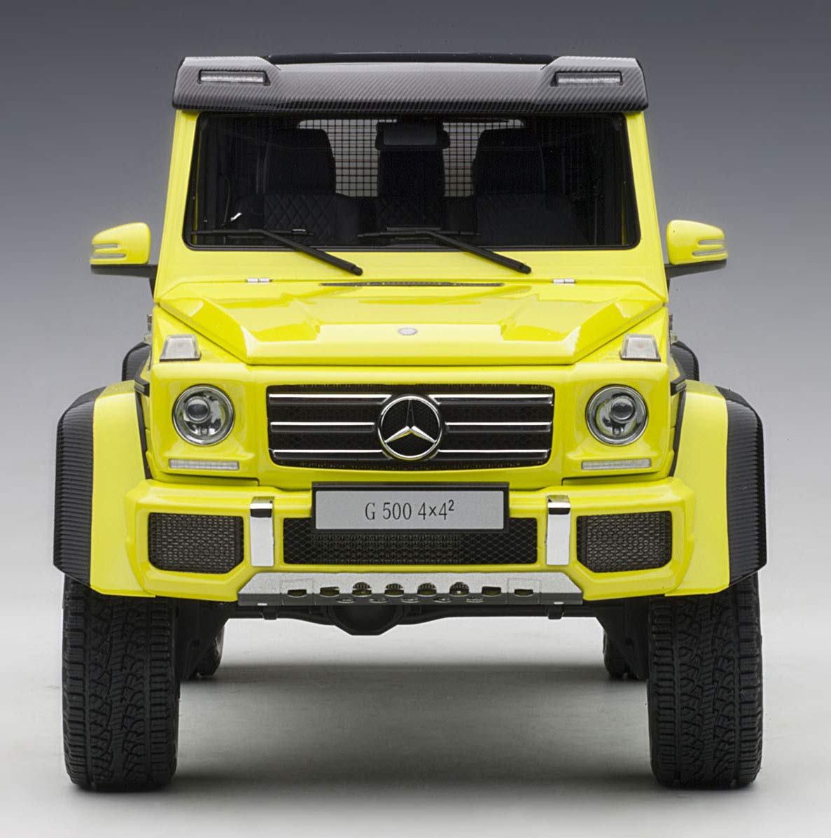 Autoart 1/18 Scale Mercedes-Benz G500 4X4 Squared Yellow Model Car- Japan Figure Store - #1 Bring To You The Best Japanese Goods