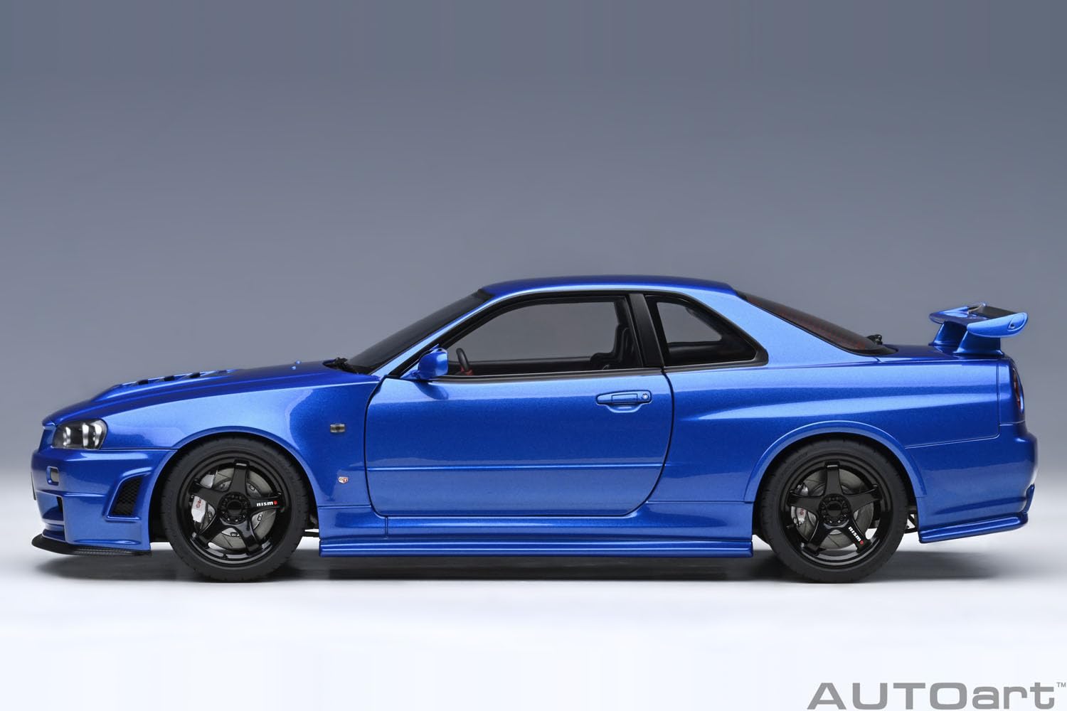 Autoart Nismo R34 GT-R Z-Tune 1/18 Scale in Bayside Blue - Finished Product- Japan Figure Store - #1 Bring To You The Best Japanese Goods