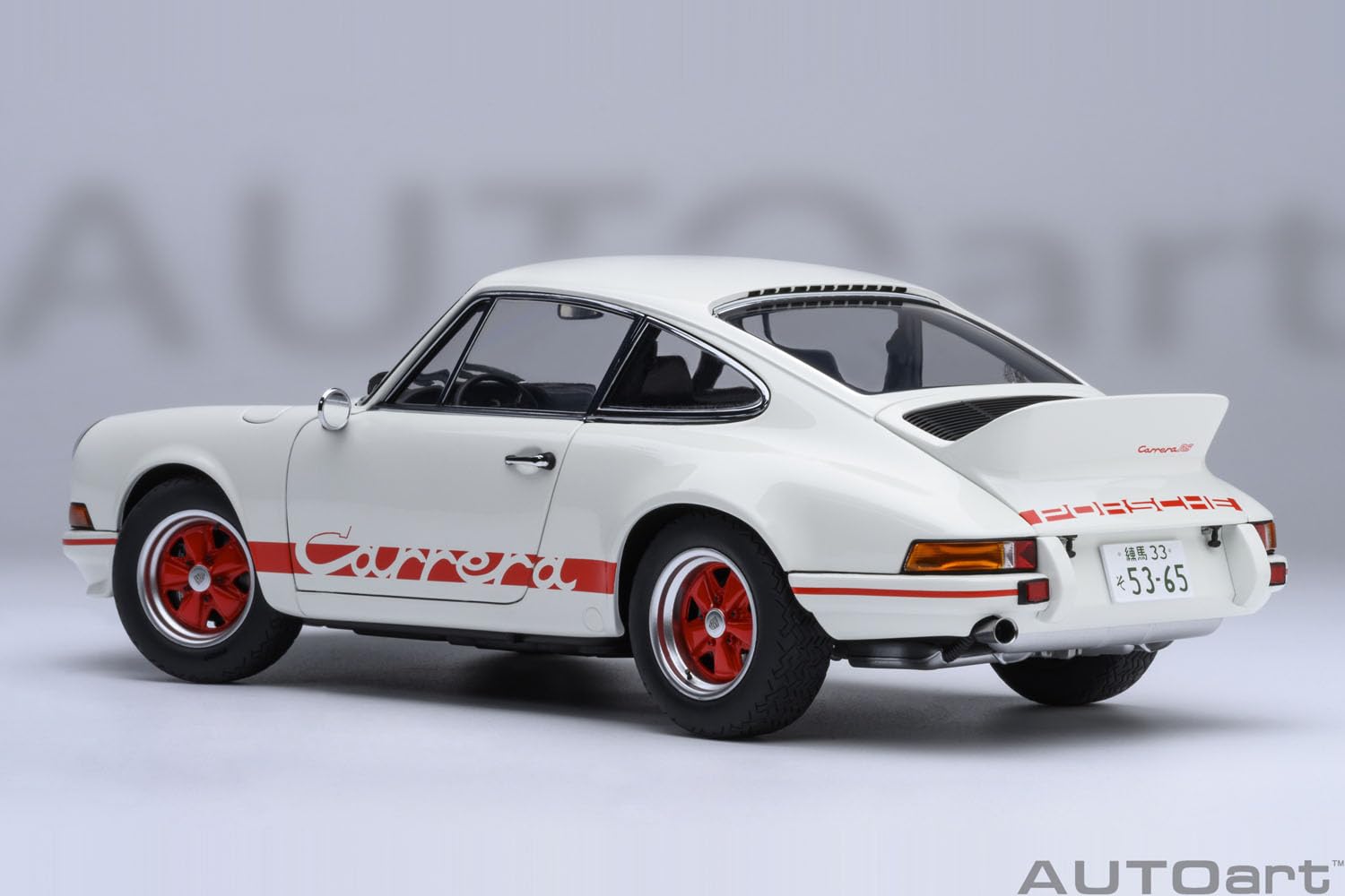 Autoart 1/18 Porsche 911 Carrera 2.7 RS Model by Hayase Sakon - Finished 78026