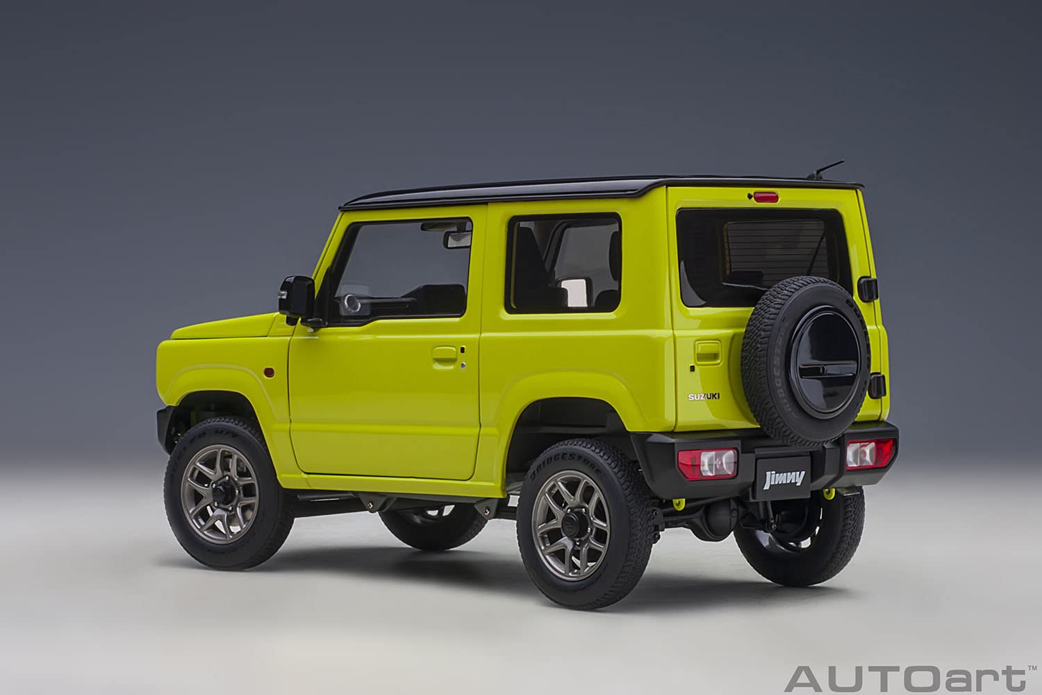 Autoart 1/18 Suzuki Jimny Yellow Black Roof Diecast Model 78501- Japan Figure Store - #1 Bring To You The Best Japanese Goods