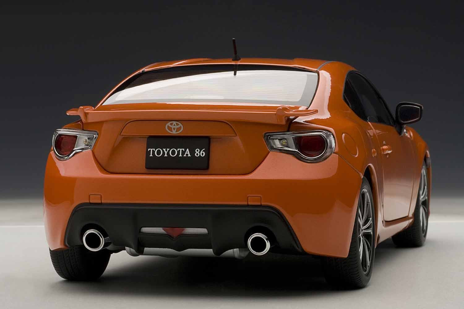 Autoart 1/18 Toyota 86 GT Limited Right Hand Drive Orange Metallic Model- Japan Figure Store - #1 Bring To You The Best Japanese Goods