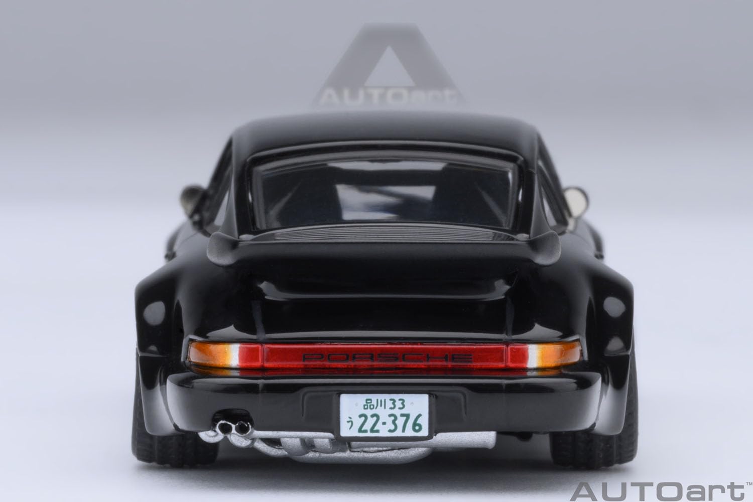 Autoart 1/64 Porsche 911 Turbo Wangan Midnight Blackbird Vol. 1 Model Car