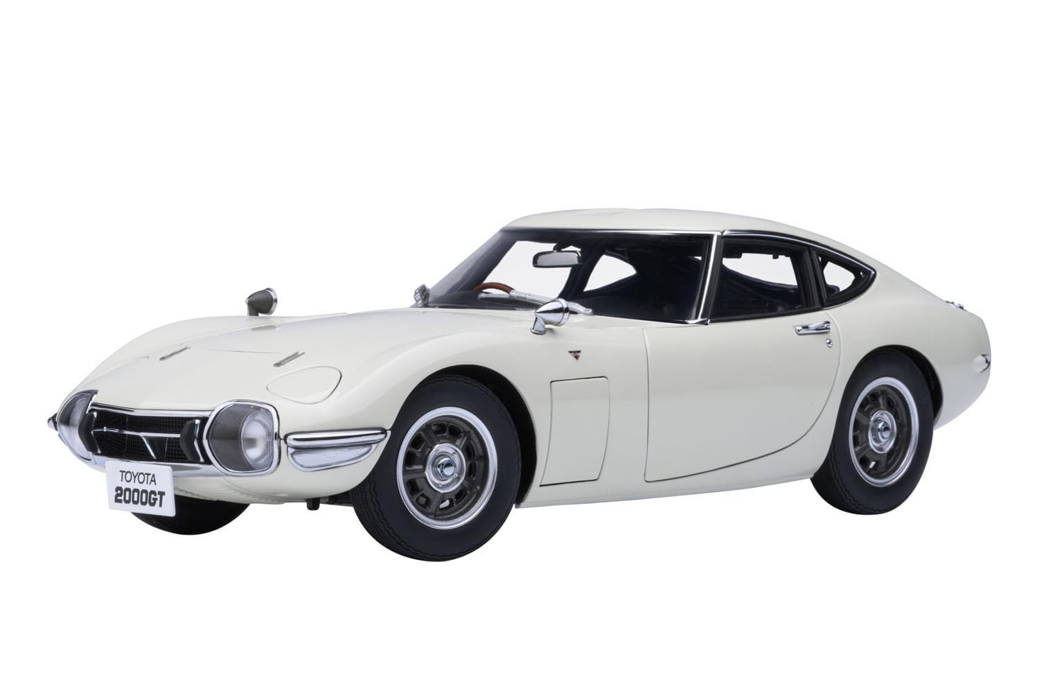 Autoart Toyota 2000GT 1967 Blanche Modèle 79546 - Réplique de voiture en métal moulé sous pression