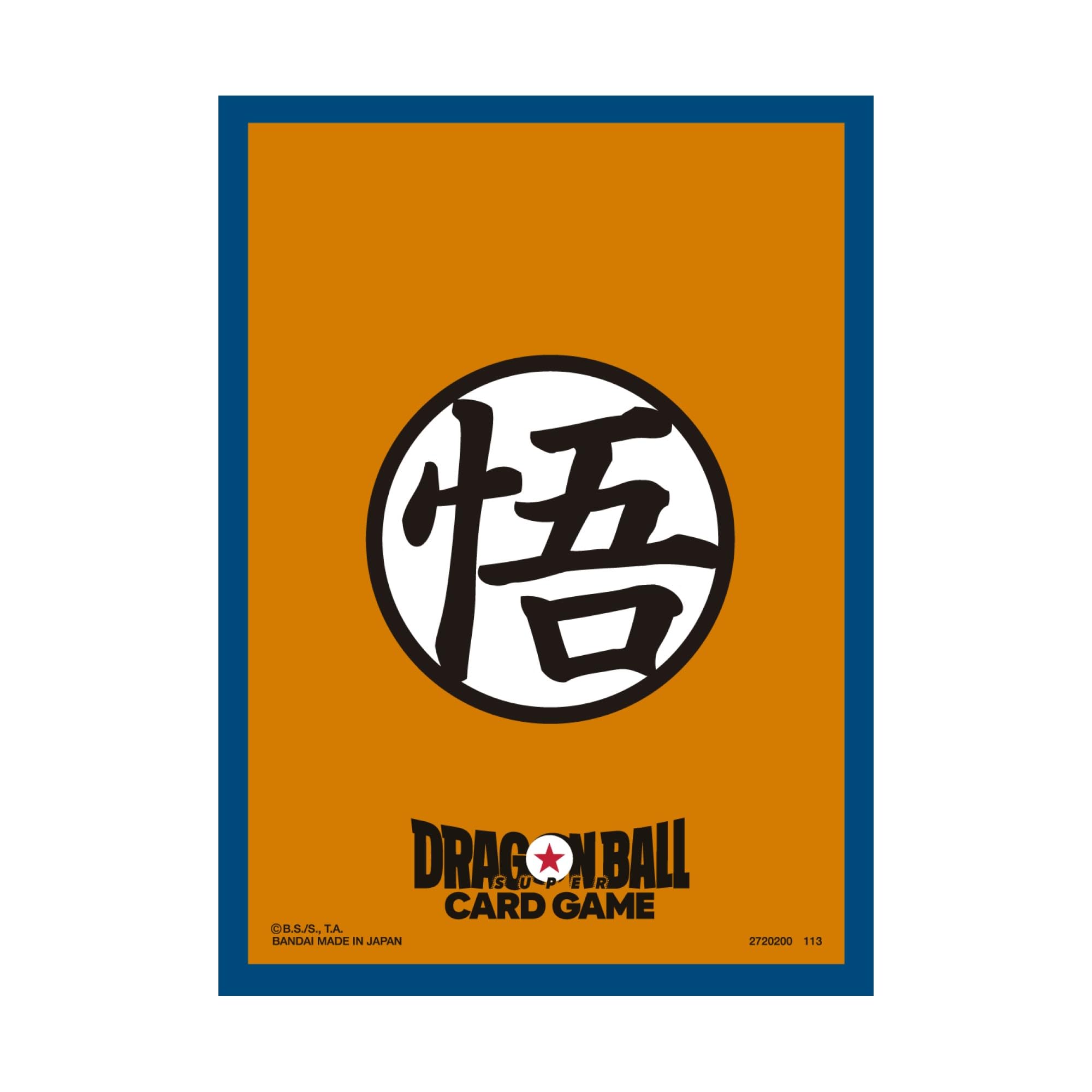 Bandai Dragon Ball Super Card Game Sleeves Set of 4 Official Accessories