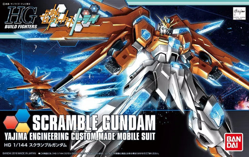 Bandai Hgbf 1/144 Scramble Gundam Plastic Model Kit Gundam Build Fighters- Japan Figure Store - #1 Bring To You The Best Japanese Goods
