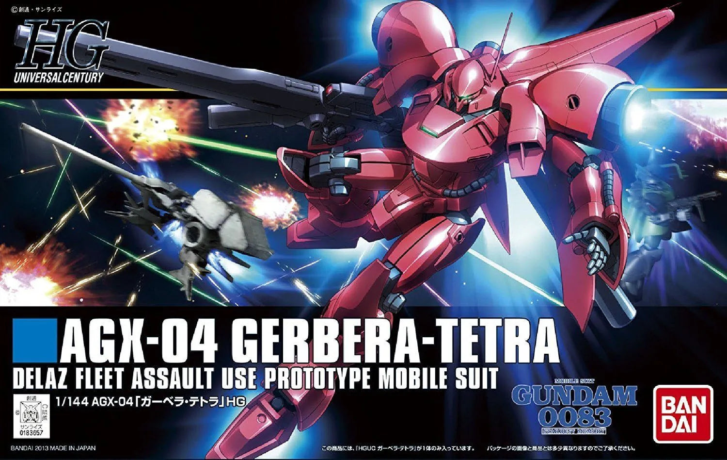 Bandai Hguc 1/144 Agx-04 Gerbera Tetra Plastic Model Kit Gundam 0083- Japan Figure Store - #1 Bring To You The Best Japanese Goods