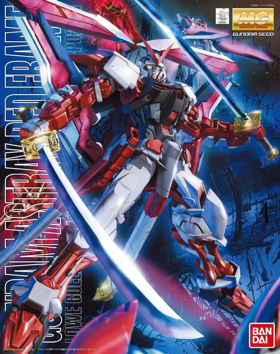 Bandai Mg 1/100 Mbf-p02kai Gundam Astray Red Frame Kai Model Kit Gundam Seed - Japan Figure