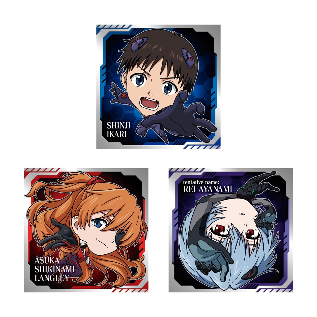 Bandai Niformation Evangelion Wafer Complement Plan 20-Pack Confectionery