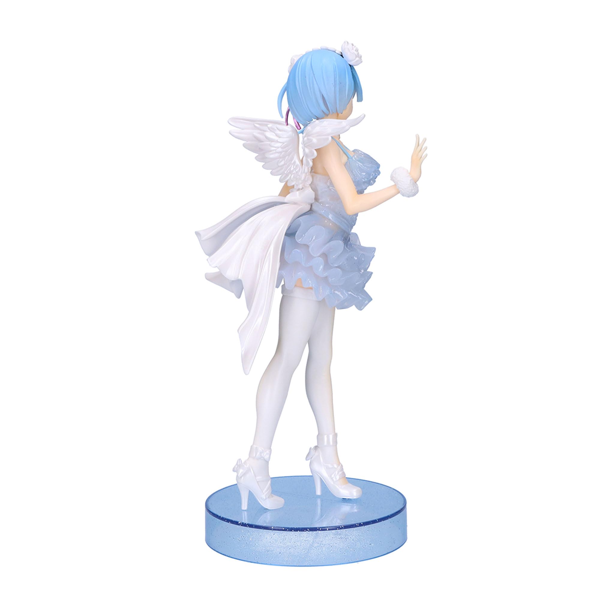 Banpresto Re:Zero Rem Figure Special Color Ver Clear Dressy Espresso Edition