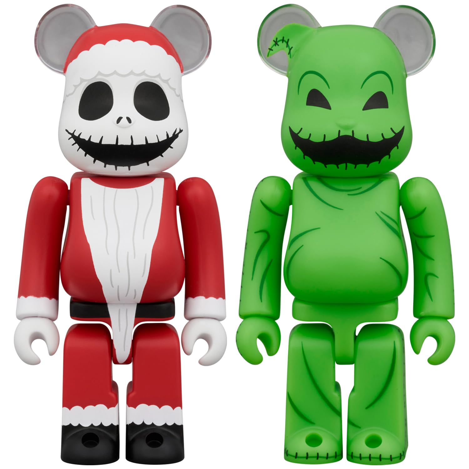Medicom Toy BeRbrick The Nightmare Before Christmas Santa Jack Oogie Boogie Set- Japan Figure Store - #1 Bring To You The Best Japanese Goods