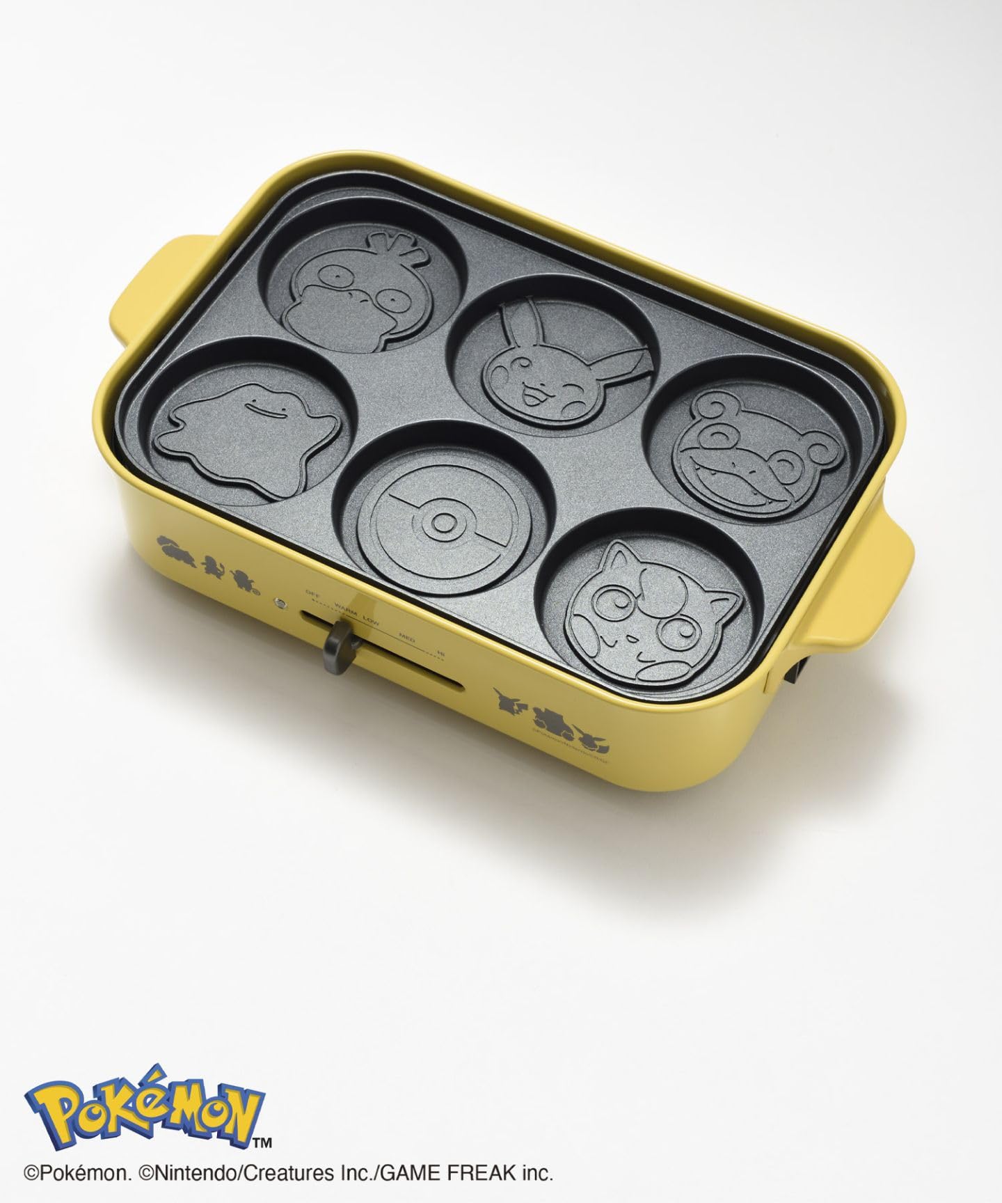 Bruno Pokemon Compact Hot Plate with Optional Pancake Plate Boe118 Cake- Japan Figure Store - #1 Bring To You The Best Japanese Goods