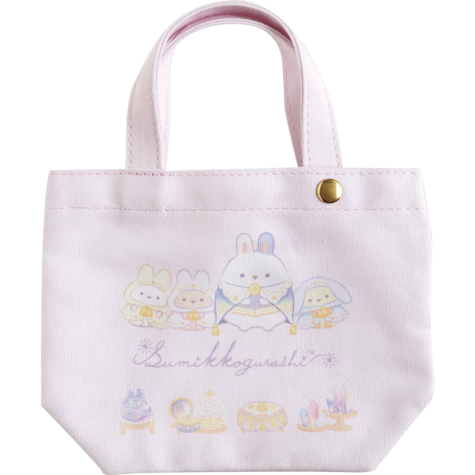 San-X Sumikko Gurashi Rabbit Spell Mini Tote Bag - Compact and Stylish- Japan Figure Store - #1 Bring To You The Best Japanese Goods