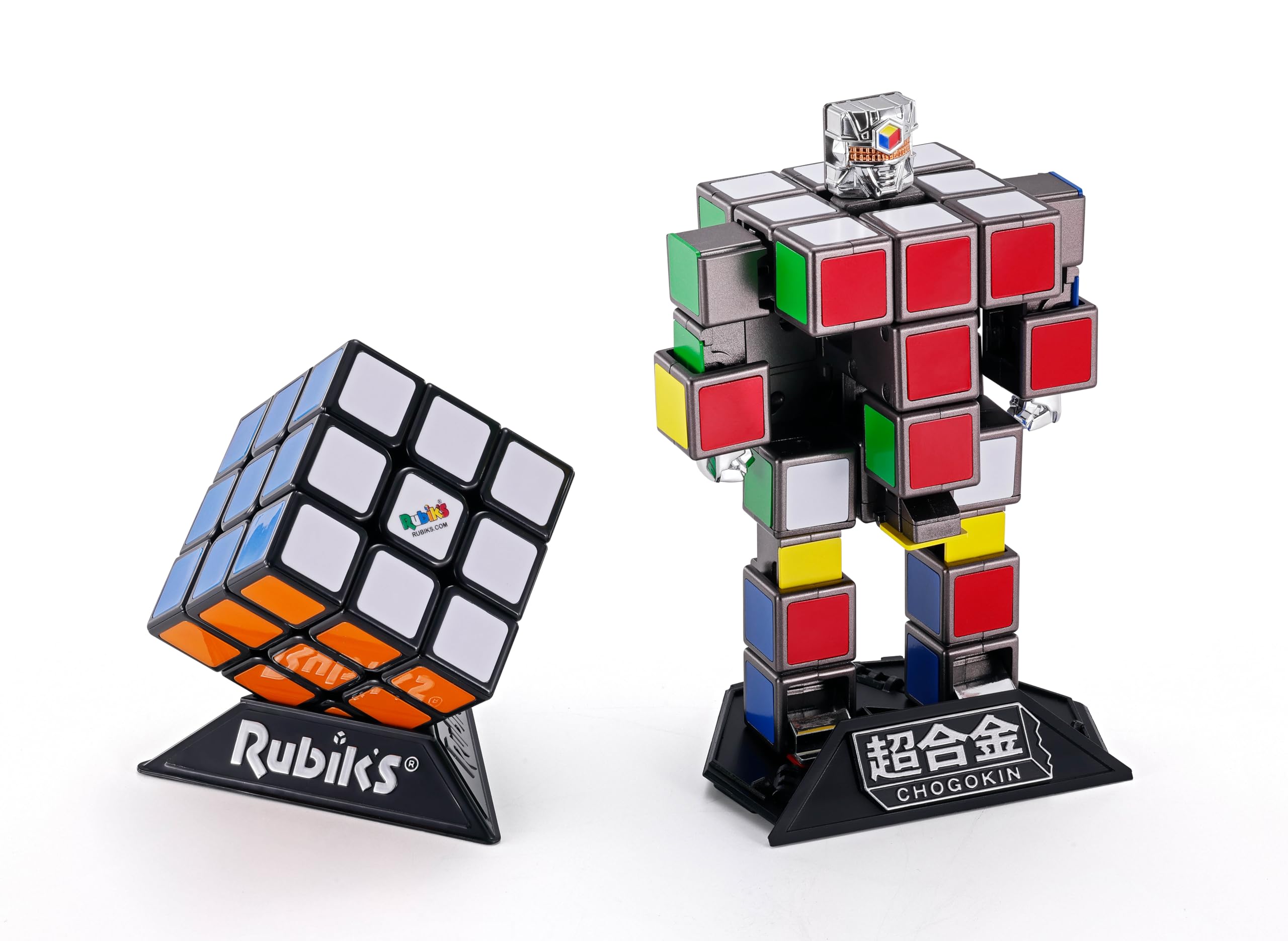Bandai Chogokin Rubiks Cube 145mm ABS Diecast Painted Movable Figure- Japan Figure Store - #1 Bring To You The Best Japanese Goods