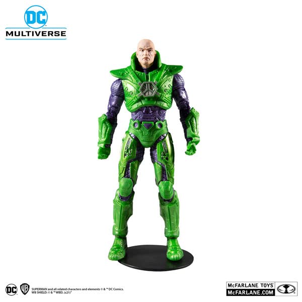 Mcfarlane Toys DC Multiverse 7 Inch Action Figure Armored Lex Luthor Comic- Japan Figure Store - #1 Bring To You The Best Japanese Goods