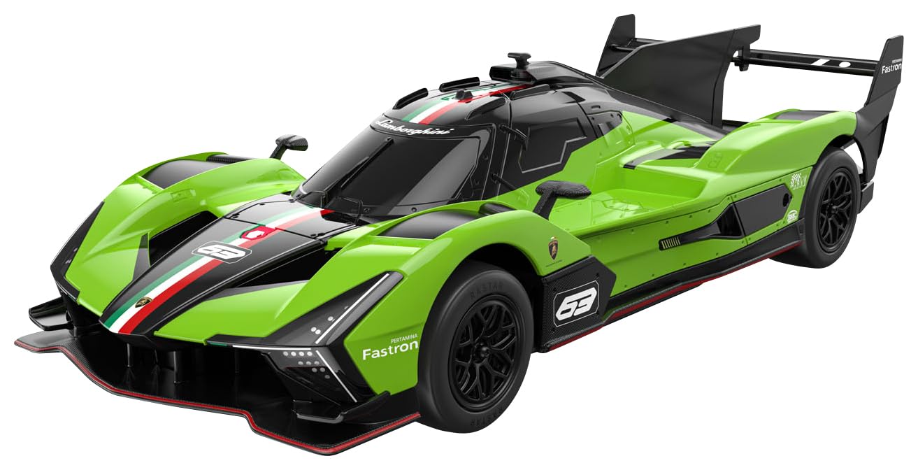 Doyusha Electric Radio Control Lamborghini Sc63 Green 2.4Ghz 1/24 Scale Model