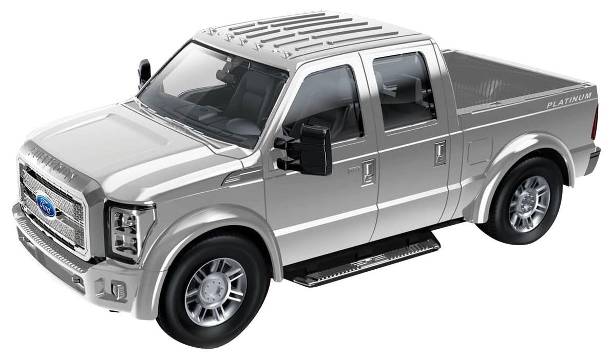 Doyusha 2.4Ghz F-350 Super Duty Silver Electric RC Model Kit 1/28 Scale