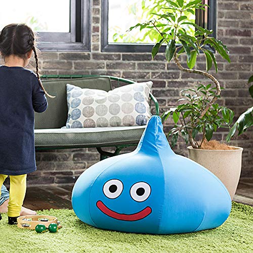 Coussin géant Dragon Quest Smile Slime de Square Enix pour un confort ultime.