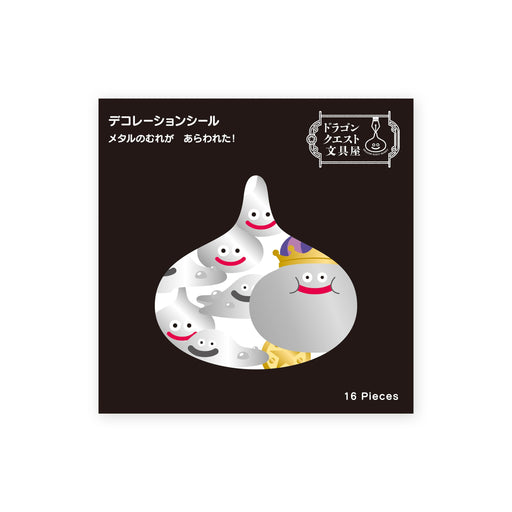 Square Enix Dragon Quest Metallic Mushrooms Stationery Sticker Set 266963- Japan Figure Store - #1 Bring To You The Best Japanese Goods