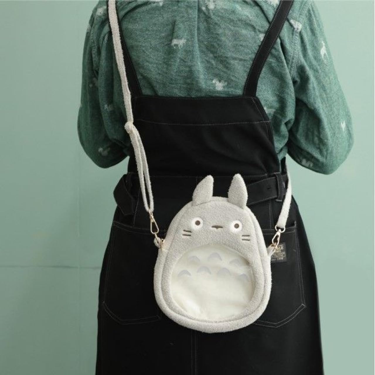 Ensky My Neighbor Totoro Outing Pochette Bag - Big Totoro Design- Japan Figure Store - #1 Bring To You The Best Japanese Goods