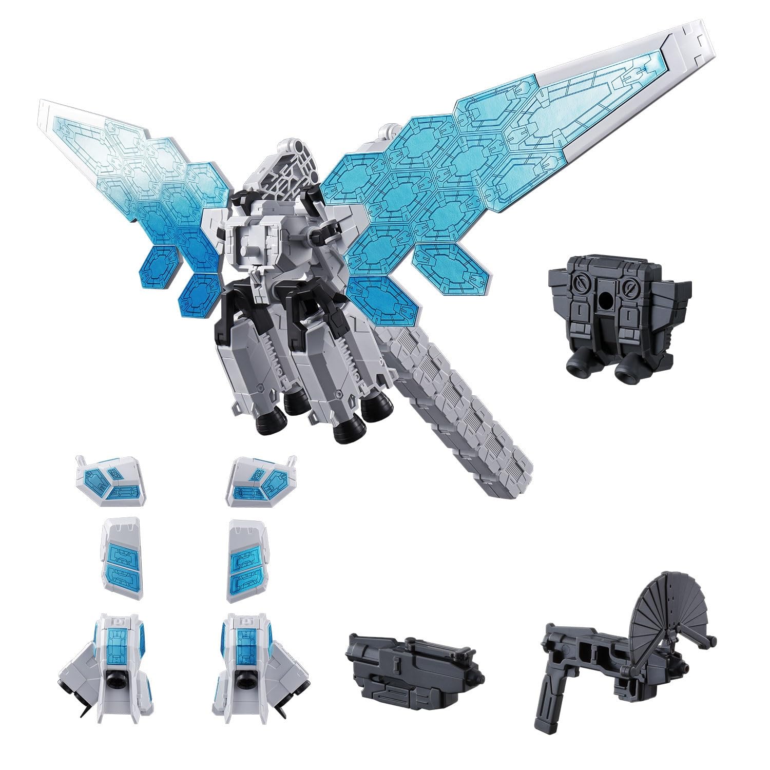 Hundreds Entry Grade RX-78F00 Gundam Glass Feather 1/144 Parts Set- Japan Figure Store - #1 Bring To You The Best Japanese Goods