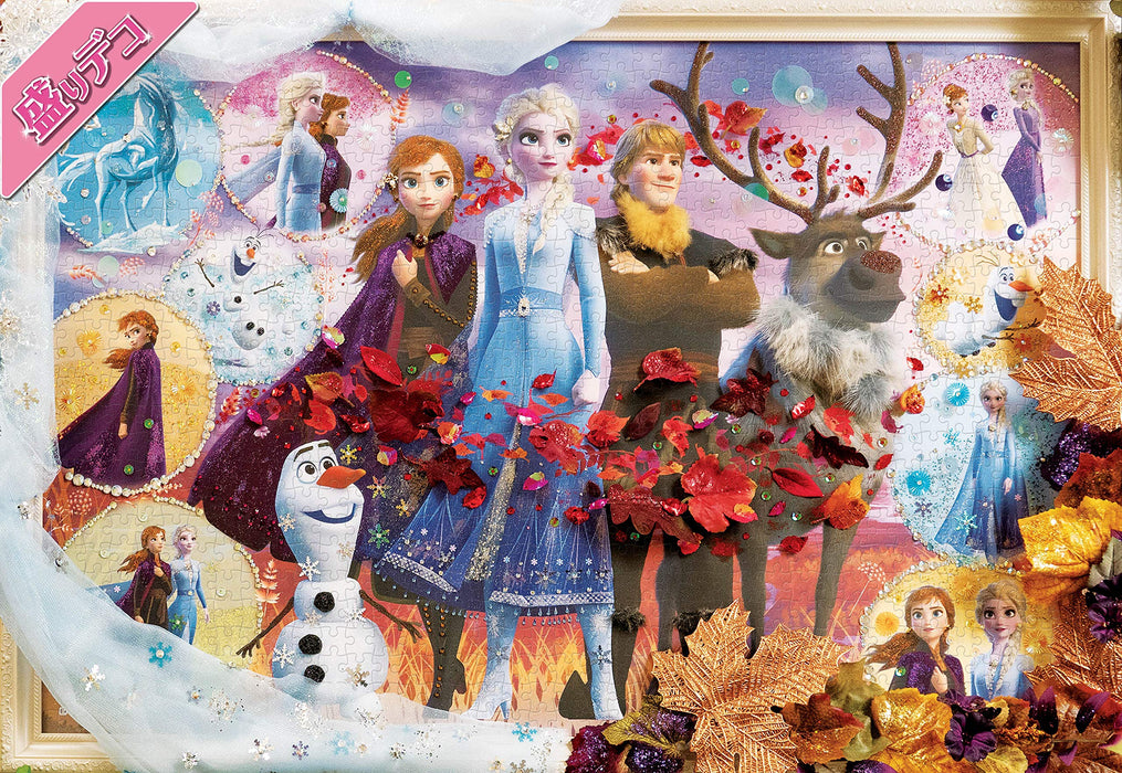 Epoch Disney Frozen 2 Jigsaw Puzzle 1000 Pieces 50x75cm with Glue and Extras