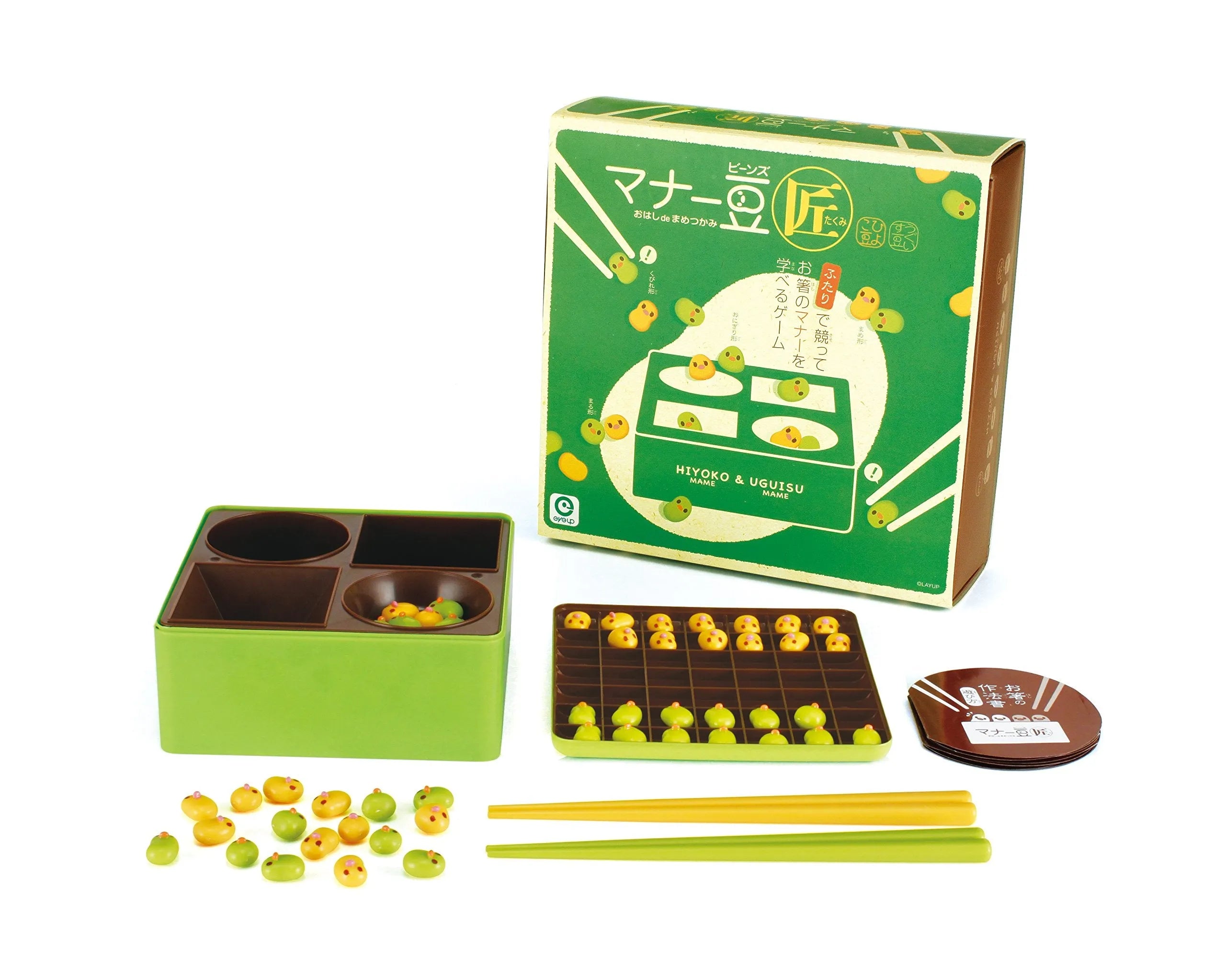 Eyeup Learning Chopstick Manners Bean Craftsmanship Game- Japan Figure Store - #1 Bring To You The Best Japanese Goods