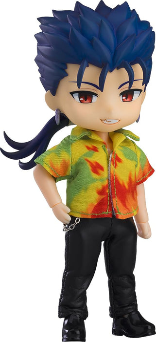 Orange Red Nendoroid Doll: Fate/Hollow Ataraxia Cú Chulainn Lancer Figure- Japan Figure Store - #1 Bring To You The Best Japanese Goods