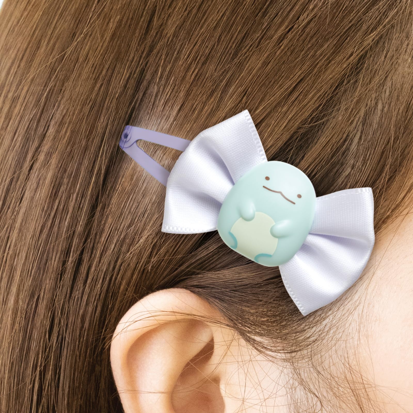San-X Fe40106 Sumikko Gurashi Hairpin Lizard - Cute and Durable Hair Accessory- Japan Figure Store - #1 Bring To You The Best Japanese Goods