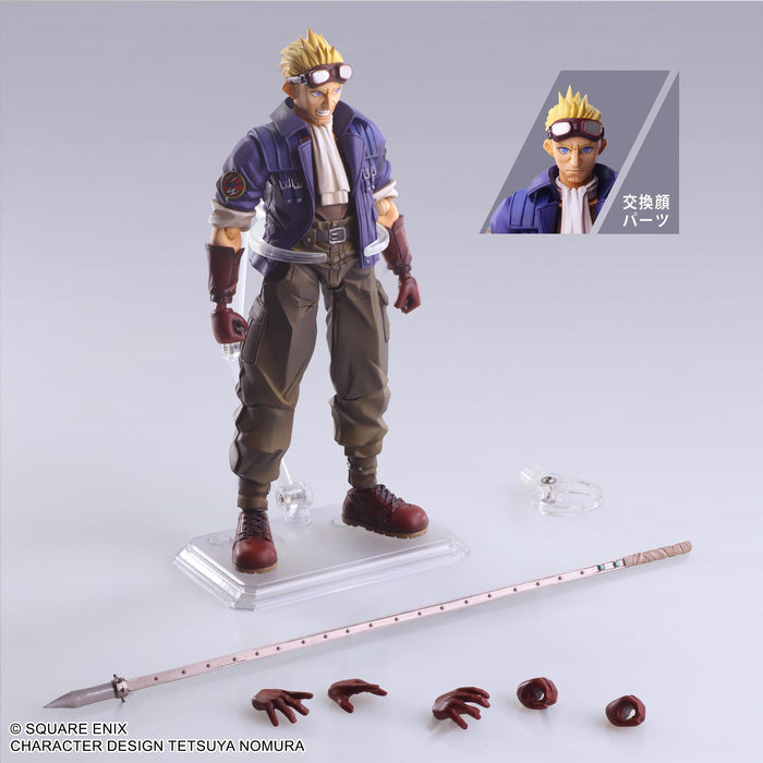 Square Enix Final Fantasy VII Cid Highwind Bring Arts Action Figure Collectible- Japan Figure Store - #1 Bring To You The Best Japanese Goods