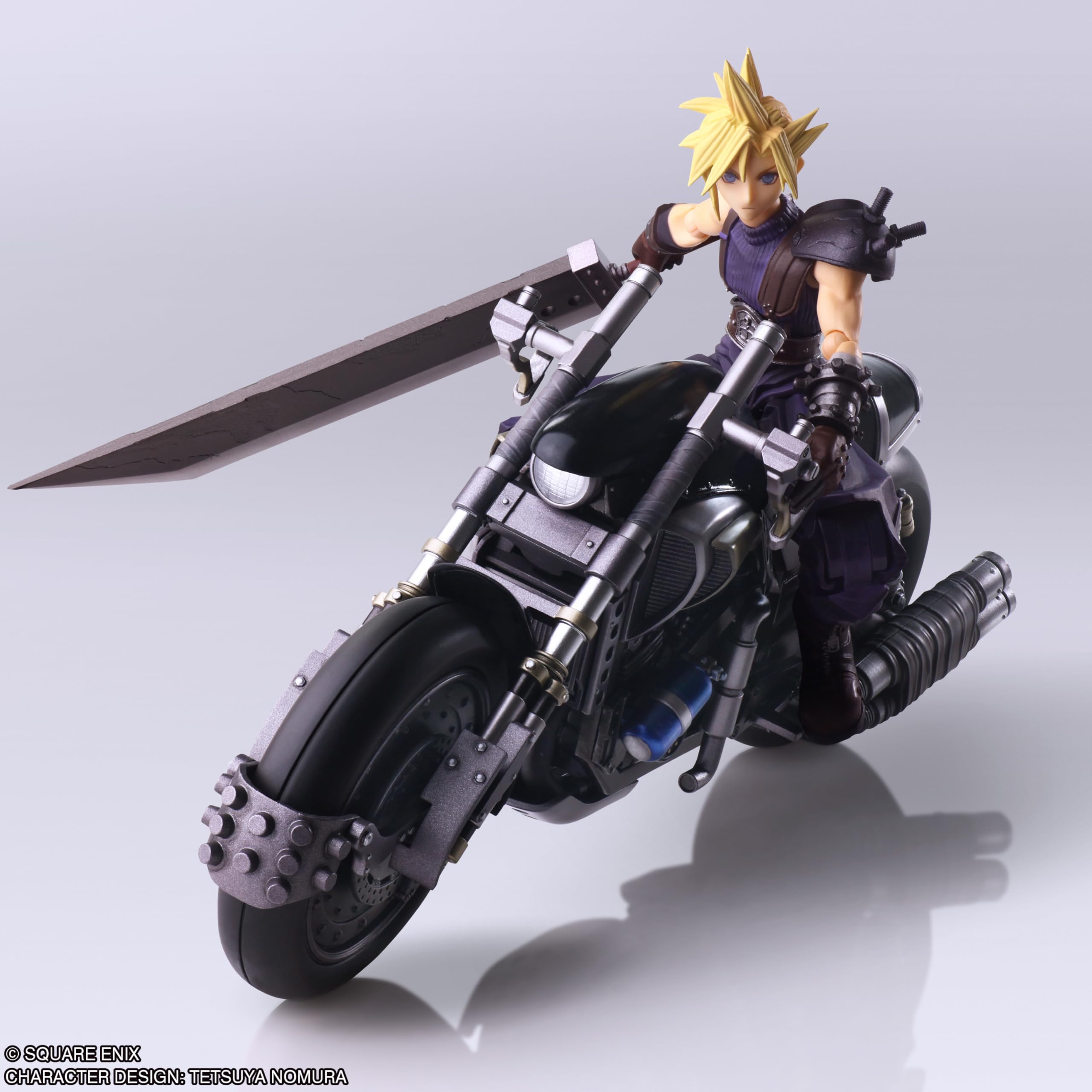 Square Enix Final Fantasy VII Cloud Strife with Hardy-Daytona Action Figure- Japan Figure Store - #1 Bring To You The Best Japanese Goods