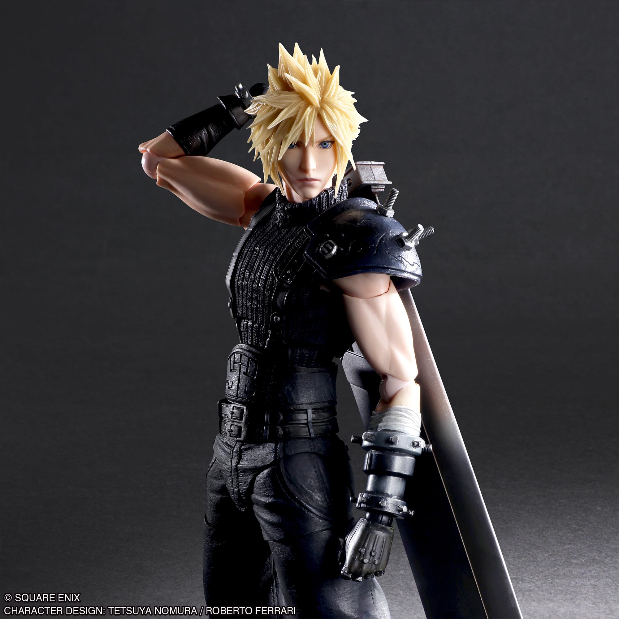Square Enix Play Arts Kai Final Fantasy VII Rebirth Cloud Strife Figure- Japan Figure Store - #1 Bring To You The Best Japanese Goods