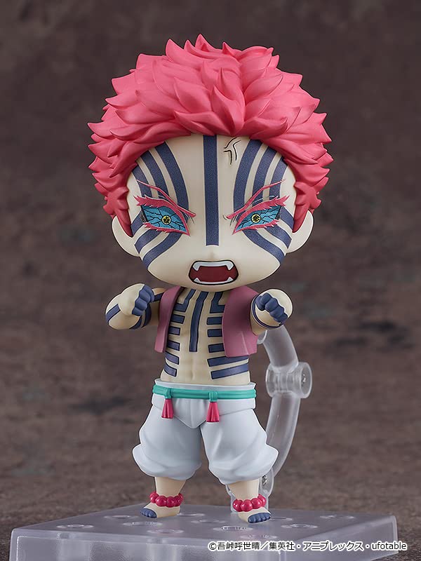 Good Smile Company Nendoroid Akaza Figurine - Jouet de collection articulé Demon Slayer