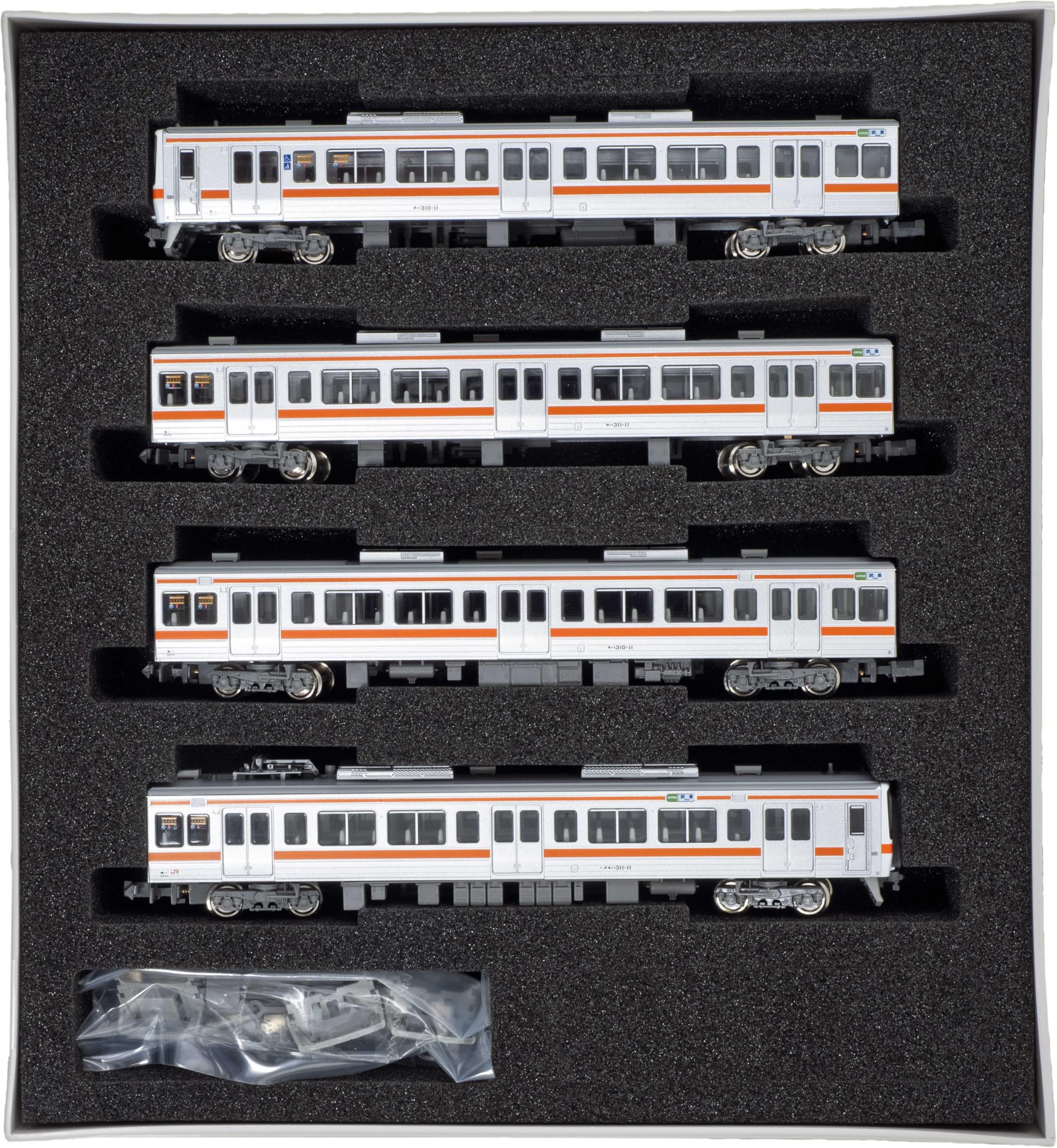 Greenmax N Gauge JR 311 Series 4-Car Extension Set - No Motor Model 31932- Japan Figure Store - #1 Bring To You The Best Japanese Goods