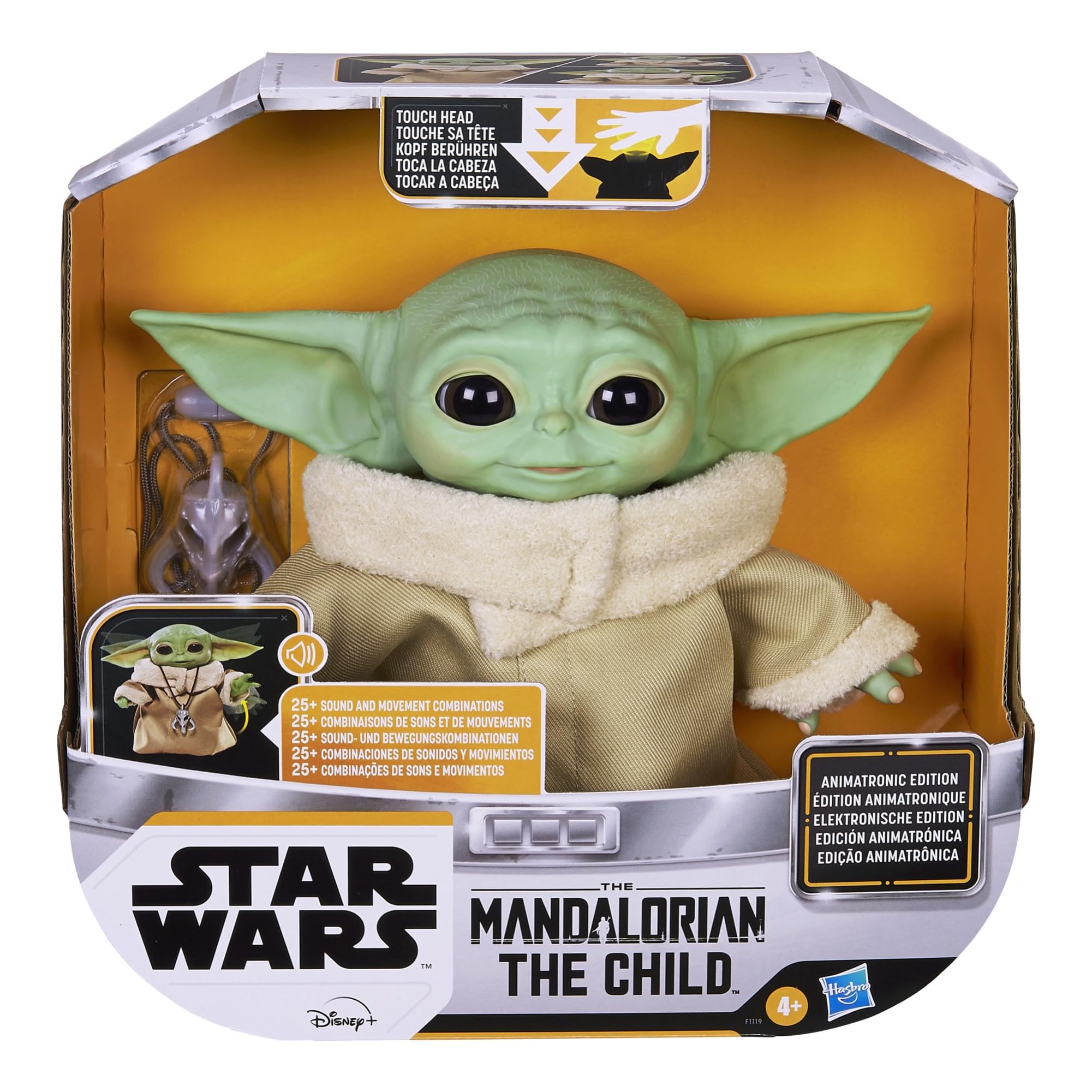 Star Wars Hasbro The Child Animatronic Toy 25 Sounds Ages 4+ Mandalorian- Japan Figure Store - #1 Bring To You The Best Japanese Goods