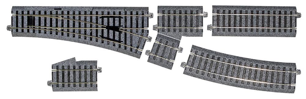 KATO Ho Gauge Manual Point R550 Right Railroad Supplies for Model Trains