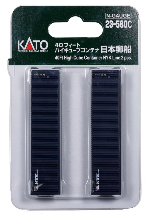 KATO N Gauge 40Ft High Cube Container Nippon Yusen 2-Pack Railway Model