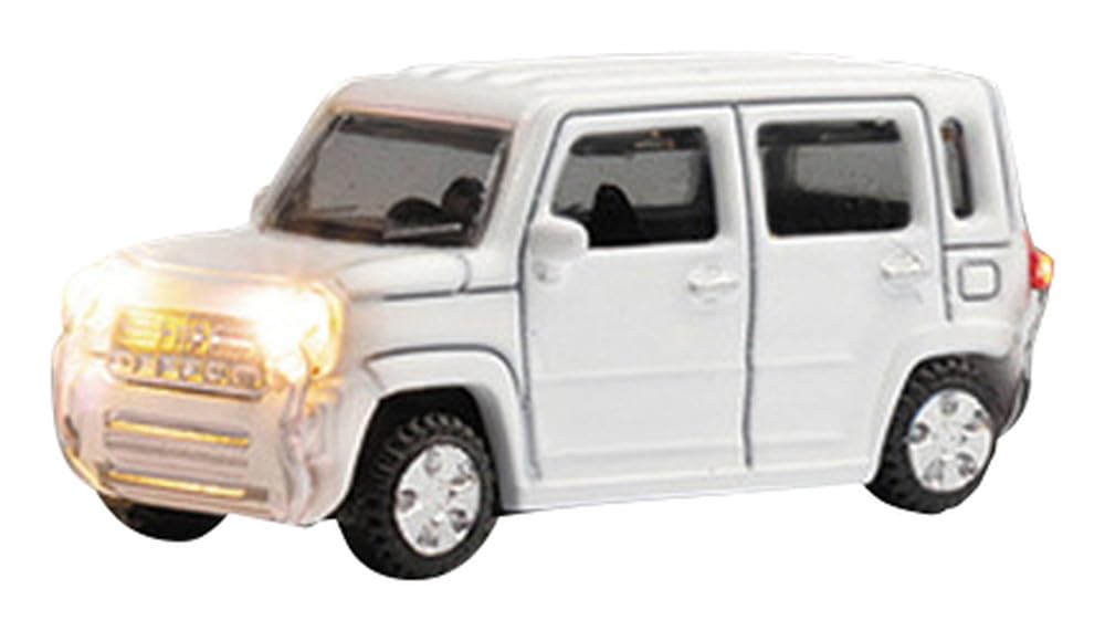 Kato N Gauge Just Plug Light SUV White Diorama Supplies 24-683A- Japan Figure Store - #1 Bring To You The Best Japanese Goods