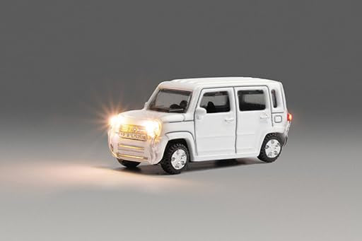 Kato N Gauge Just Plug Light SUV White Diorama Supplies 24-683A- Japan Figure Store - #1 Bring To You The Best Japanese Goods