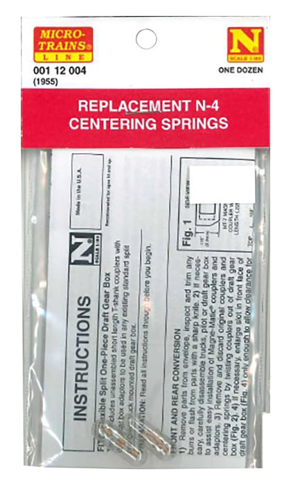 Kato N Gauge Magne-Matic Coupler Springs 12-Pack 11-717 Railway Model Supplies- Japan Figure Store - #1 Bring To You The Best Japanese Goods