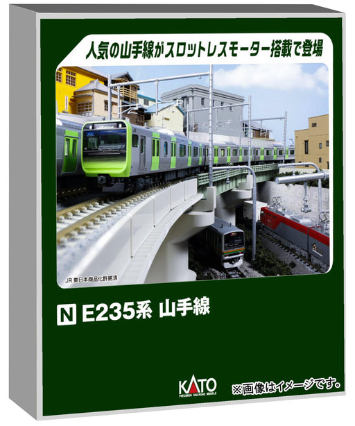 Kato N Gauge E235 Yamanote Line Model Train Starter Set 10-004- Japan Figure Store - #1 Bring To You The Best Japanese Goods