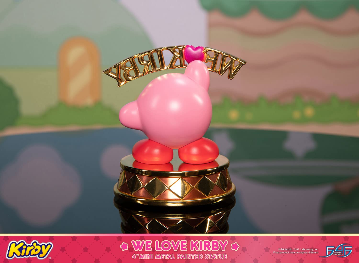 First 4 Figures Kirby Metal Mini Statue - We Love Kirby Series Collectible- Japan Figure Store - #1 Bring To You The Best Japanese Goods