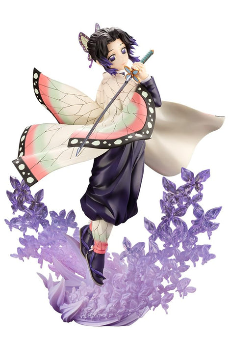Figurine pré-peinte Kotobukiya Demon Slayer Shinobu Kocho à l'échelle 1/8