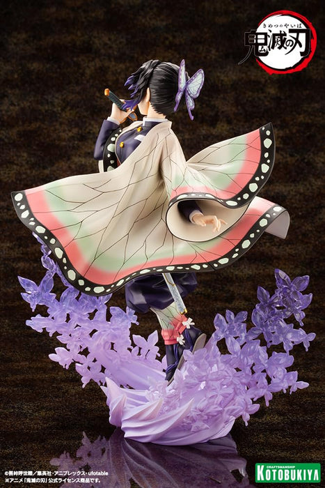 Figurine pré-peinte Kotobukiya Demon Slayer Shinobu Kocho à l'échelle 1/8