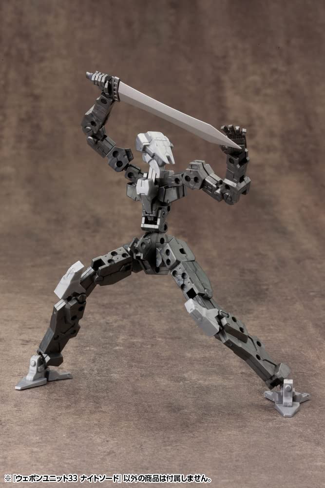 Kotobukiya Msg Weapon Unit 33 Knight Sword 89mm Non-Scale Plastic Model- Japan Figure Store - #1 Bring To You The Best Japanese Goods