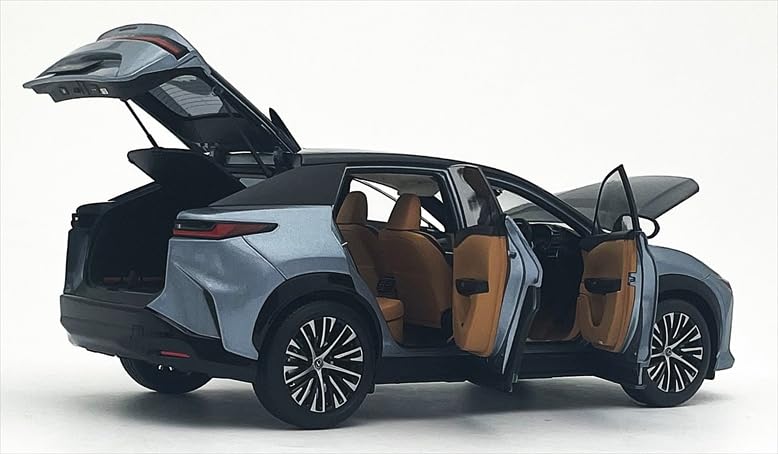 Modèle fini Kyosho Lexus RZ 450e Ether Metallic à l'échelle 1/18 KS08973A