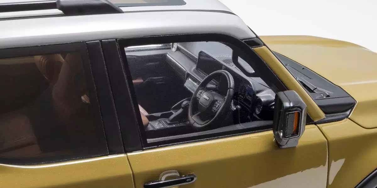 Kyosho Samurai 1/18 Scale Toyota Land Cruiser 250 Beige Model Ksr18064Be