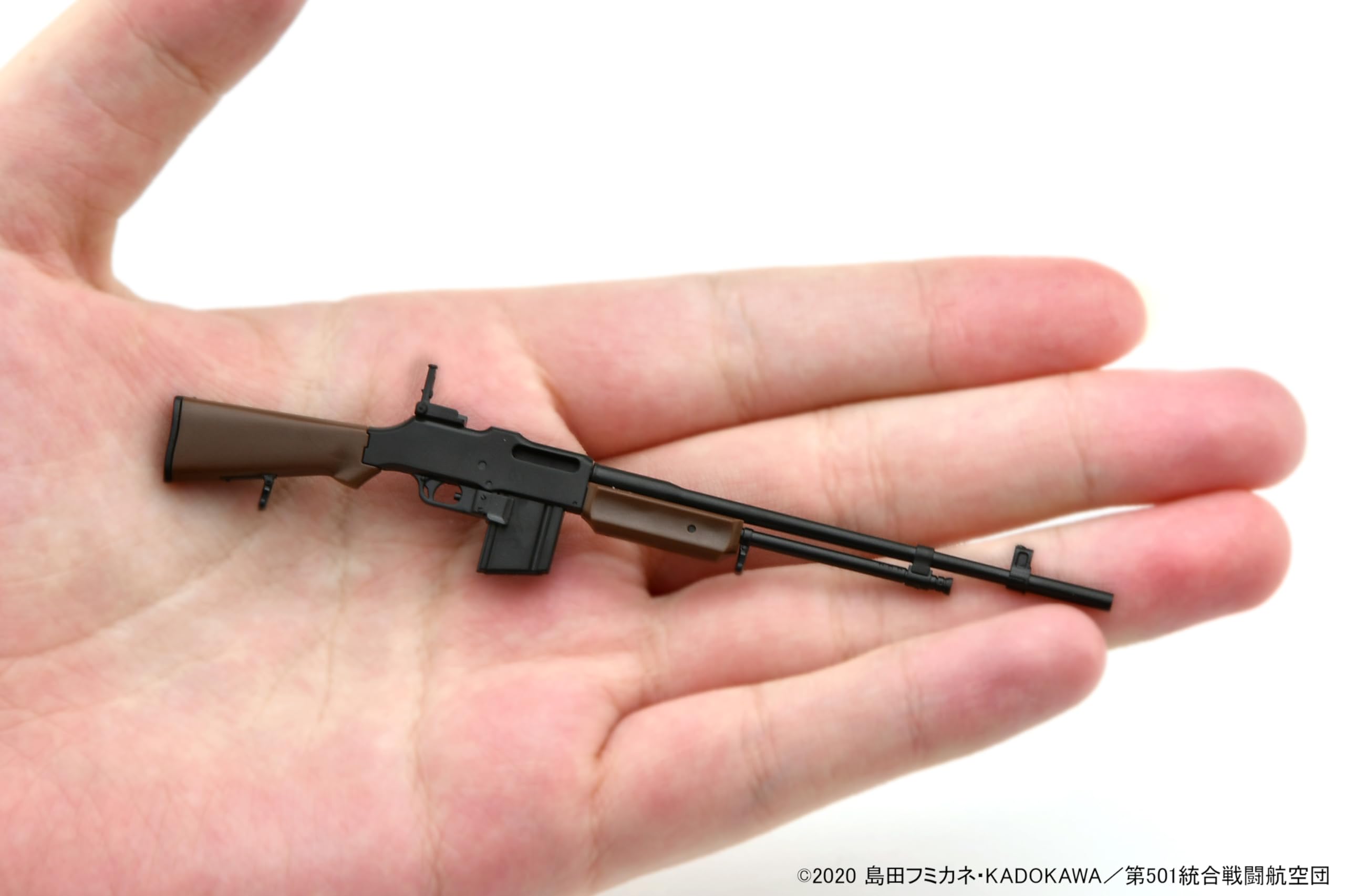 Tomytec Little Armory Strike Witches Road to Berlin M1918BAR Plastic Model- Japan Figure Store - #1 Bring To You The Best Japanese Goods