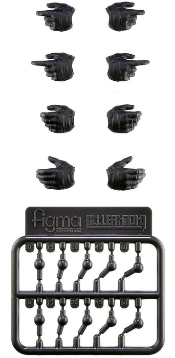 Tomytec Littlearmory La-Op18 Figma Tactical Gloves L Size Black- Japan Figure Store - #1 Bring To You The Best Japanese Goods
