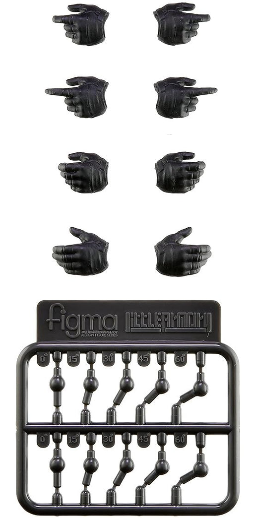 Tomytec Littlearmory La-Op18 Figma Tactical Gloves L Size Black- Japan Figure Store - #1 Bring To You The Best Japanese Goods