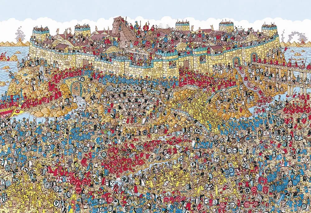 BEVERLY M81-733 Jigsaw Puzzle Where'S Wally 1000 S-Pieces- Japan Figure Store - #1 Bring To You The Best Japanese Goods